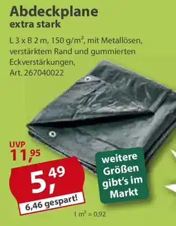 Sonderpreis Baumarkt Abdeckplane extra stark Angebot