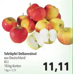 CITTI Markt Tafeläpfel Delbarestival Angebot
