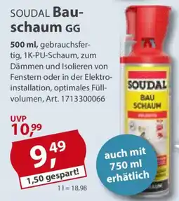 Sonderpreis Baumarkt Soudal Bau-Schaum GG Angebot