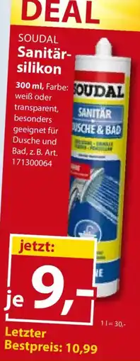 Sonderpreis Baumarkt Soudal Sanitär-silikon Angebot