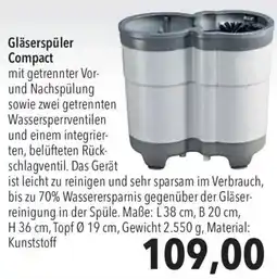 CITTI Markt Gläserspüler Compact Angebot