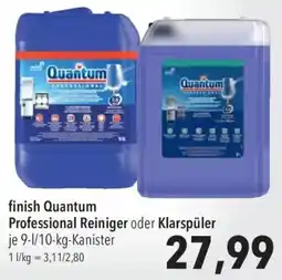CITTI Markt finish Quantum Professional Reiniger oder Klarspüler Angebot