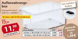 Sonderpreis Baumarkt Aufbewahrungsbox Angebot