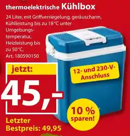 Sonderpreis Baumarkt thermoelektrische Kühlbox Angebot