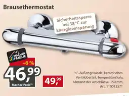 Sonderpreis Baumarkt Brausethermostat Angebot