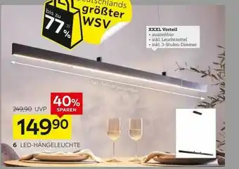 XXXLutz 6 Led-hägeleuchte Angebot