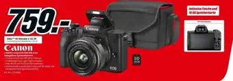 MediaMarkt Canon EOS M50 MK II Kit Spiegellose Systemkamera Angebot