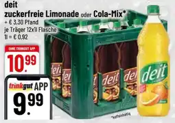 trinkgut deit zuckerfreie Limonade Angebot