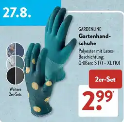 Aldi Süd GARDENLINE Gartenhandschuhe Angebot