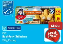 Aldi Süd IGLO Backfisch-Stäbchen Angebot