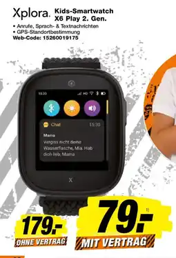 Expert Xplora Kids-Smartwatch X6 Play 2. Gen. Angebot