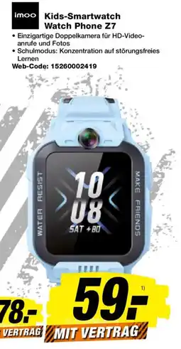 Expert imoo Kids-Smartwatch Watch Phone Z7 Angebot