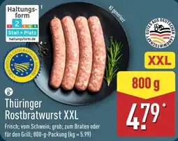 Aldi Nord Thüringer Rostbratwurst XXL Angebot