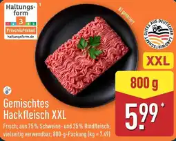 Aldi Nord Gemischtes Hackfleisch XXL Angebot