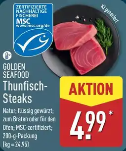 Aldi Nord GOLDEN SEAFOOD Thunfisch-Steaks Angebot