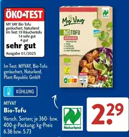 Aldi Süd MYVAY Bio-Tofu Angebot