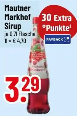 trinkgut Mautner Markhof Sirup Angebot