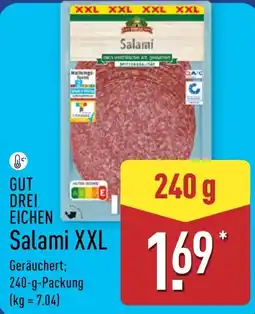 Aldi Nord GUT DREI EICHEN Salami XXL Angebot