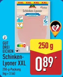 Aldi Nord GUT DREI EICHEN Schinken-Lyoner XXL Angebot
