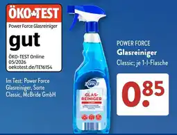 Aldi Süd Power Force Glasreiniger Classic Angebot