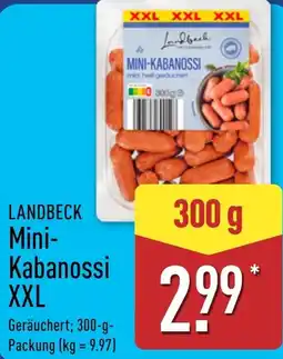 Aldi Nord LANDBECK Mini-Kabanossi XXL Angebot