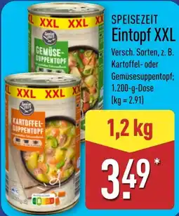 Aldi Nord Speisezeit Eintopf XXL Angebot