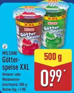 Aldi Nord MILSANI Götter-speise XXL Angebot