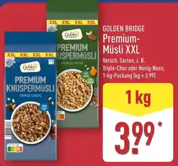 Aldi Nord Golden Bridge Premium-Müsli XXL Angebot
