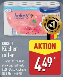 Aldi Nord KOKETT Küchenrollen Angebot
