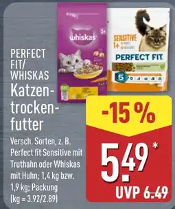 Aldi Nord PERFECT FIT/WHISKAS Katzen-trocken-futter Angebot