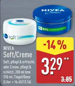 Aldi Nord NIVEA Soft/Creme Angebot