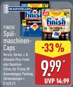 Aldi Nord FINISH Spülmaschinen-Caps Angebot