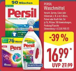 Aldi Nord Persil Waschmittel Angebot