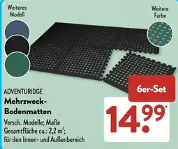 Aldi Süd ADVENTURIDGE Mehrzweck-Bodenmatten Angebot