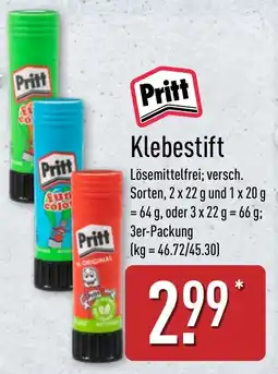 Aldi Nord Pritt Klebestift Angebot