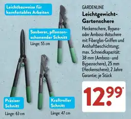 Aldi Süd GARDENLINE Leichtgewicht-Gartenschere Angebot
