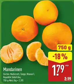 Aldi Nord Mandarinen Angebot