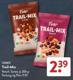 Aldi Süd Farmer Trail-Mix Angebot