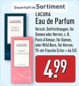 Aldi Nord LACURA Eau de Parfum Angebot