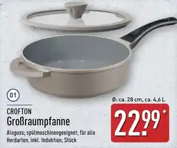 Aldi Nord CROFTON Großbraumpfanne Angebot