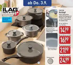 Aldi Nord CROFTON Kochtopf Angebot