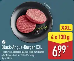 Aldi Nord Black-Angus-Burger XXL Angebot