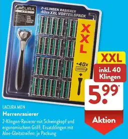 Aldi Süd LACURA MEN Herrenrasierer Angebot