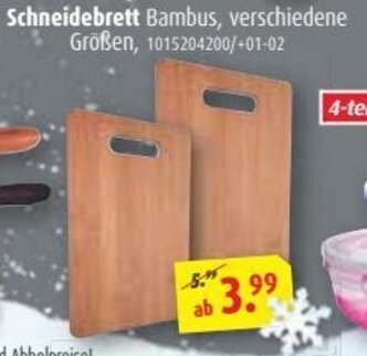 ROLLER Schneidebrett Angebot
