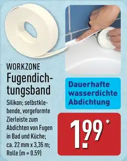 Aldi Nord WORKZONE Fugendichtungsband Angebot