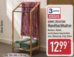 Aldi Nord HOME CREATION Handtuchhalter Angebot