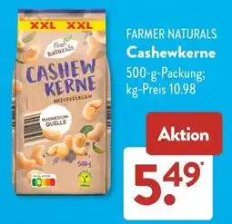 Aldi Süd Farmer Naturals Cashewkerne Angebot