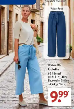 Aldi Süd UP2FASHION Culotte Angebot