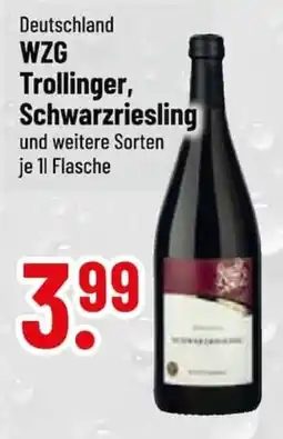 trinkgut WZG Trollinger, Schwarzriesling und weitere Sorten Angebot