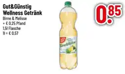 trinkgut Gut&Günstig Wellness Getränk Birne & Melisse Angebot